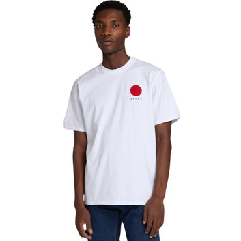 EDWIN U Japanese Sun T-Shirt White