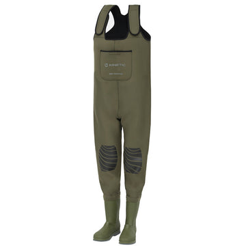 Kinetic Neogaiter Neopren waders armygrøn, str 38-39