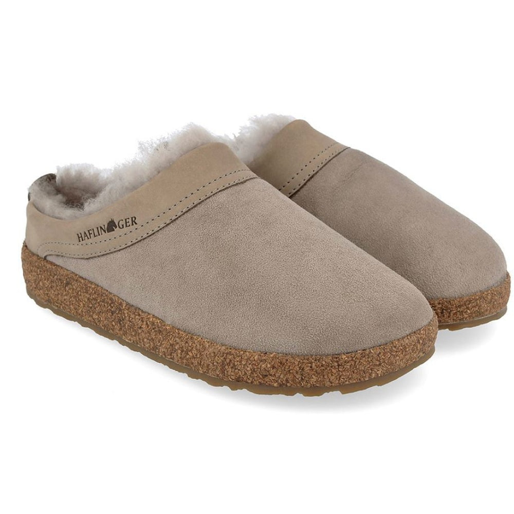 Haflinger U Lammefellclog Snowbird Hjemmesko Sahara