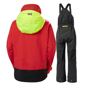 Helly Hansen W Pier 3.0 Sejlersæt Rød/Sort