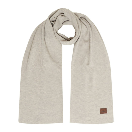 Klitmøller U Fine rib Scarf Pastel Grey