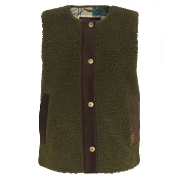 Barbour W Dulcie Liner Vest Olive