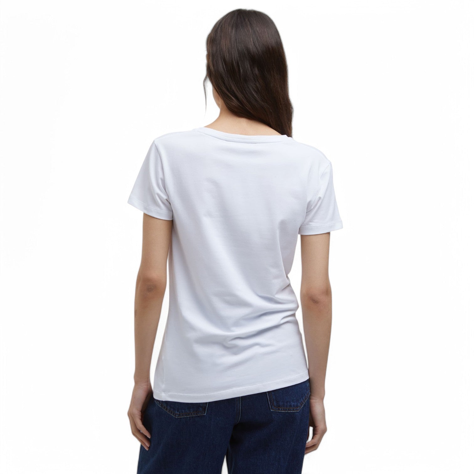 Barbour W Merceyside T-Shirt White