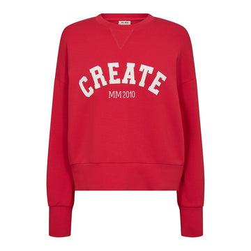 Mos Mosh Celli O-Ls Sweatshirt Chinese Red