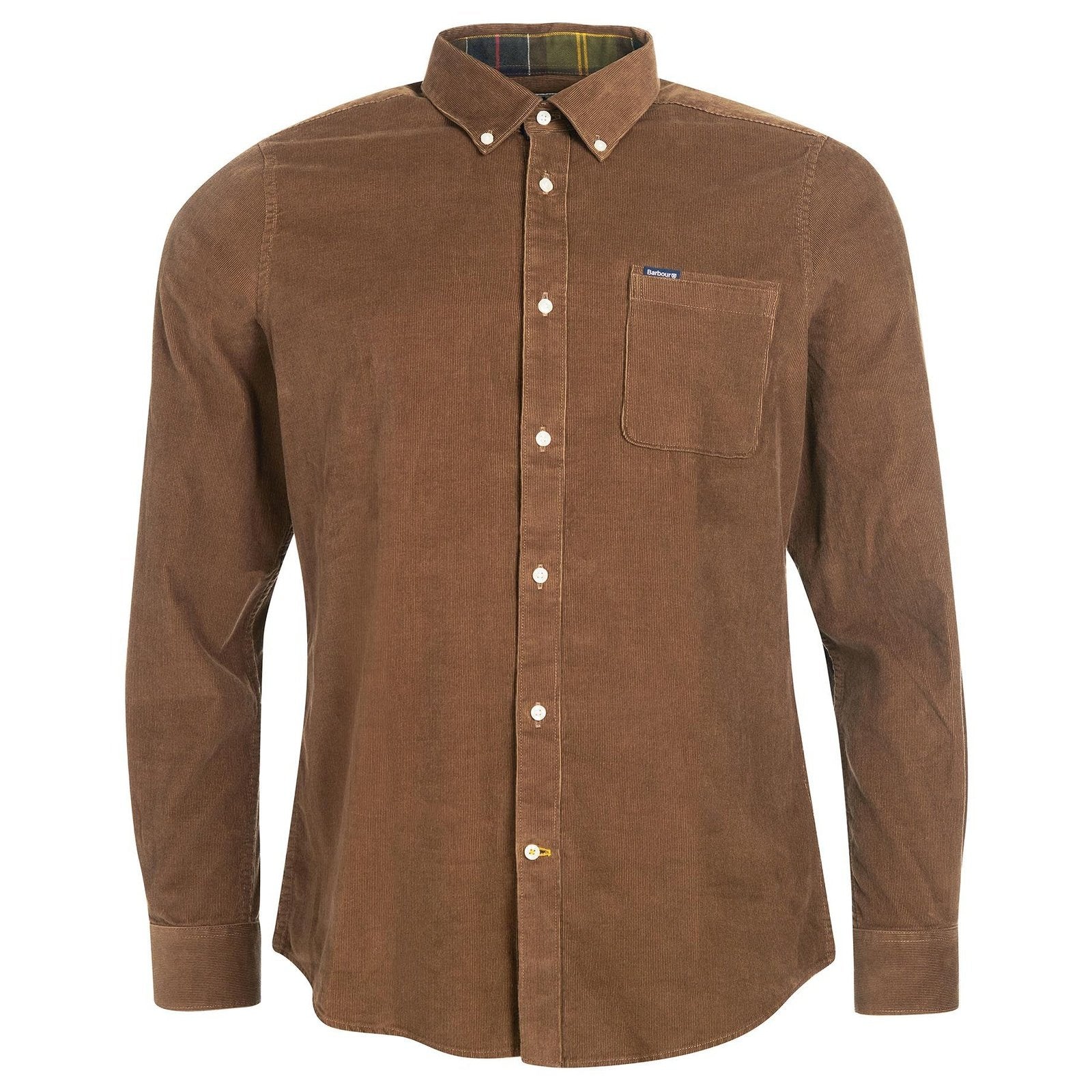 Barbour M Ramsey Tailored Shirt Brown