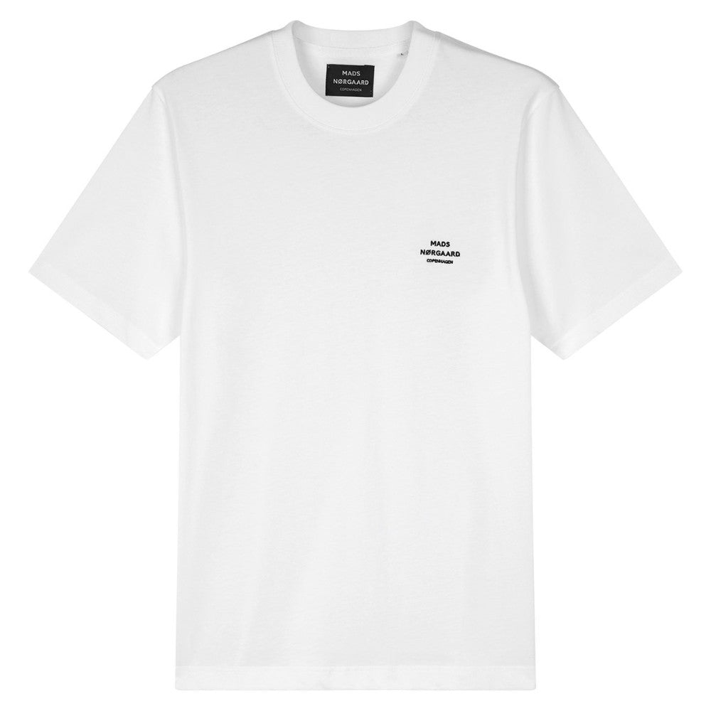 Mads Nørgaard M Cotton Jersey Frode Emb Logo Tee White