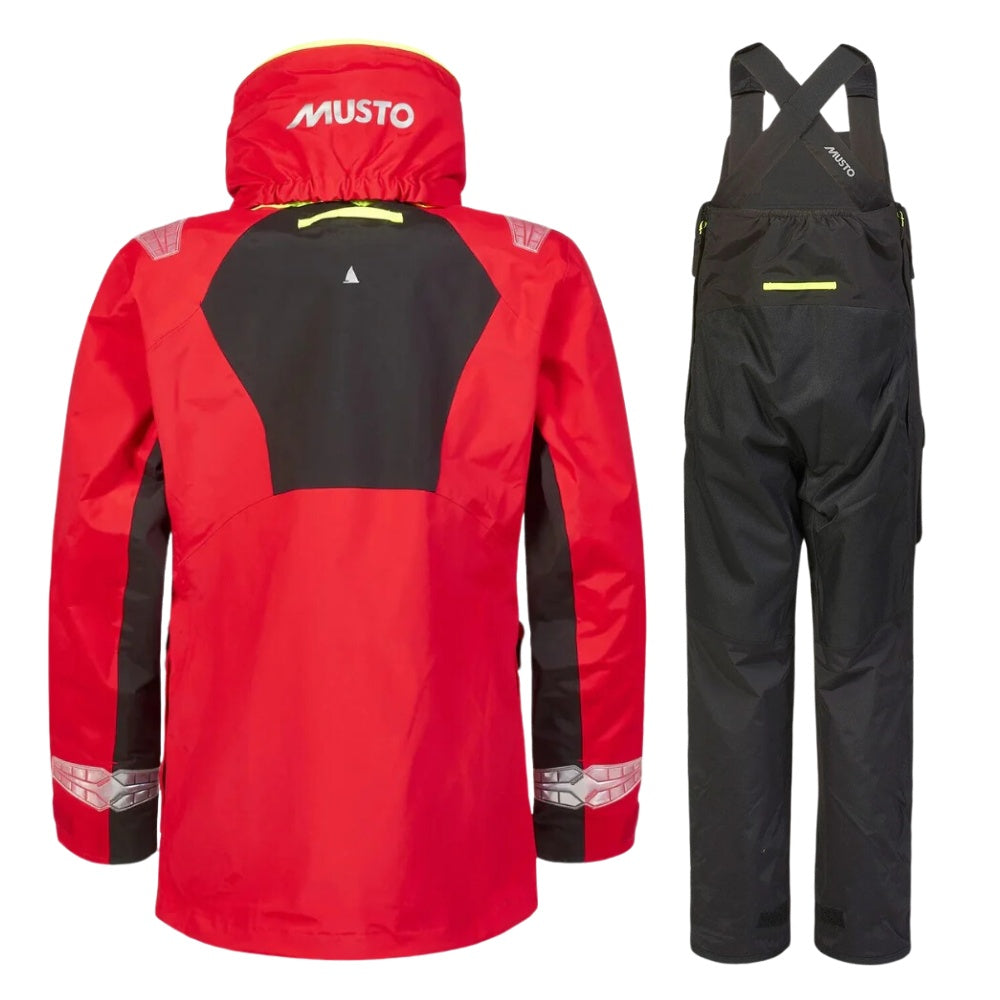 Musto W BR2 Offshore Sejlersæt Rød/Sort