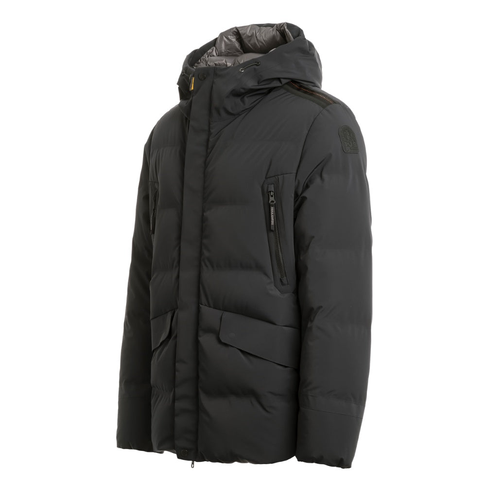 Parajumpers M Kazu Hooded Down Jacket Black