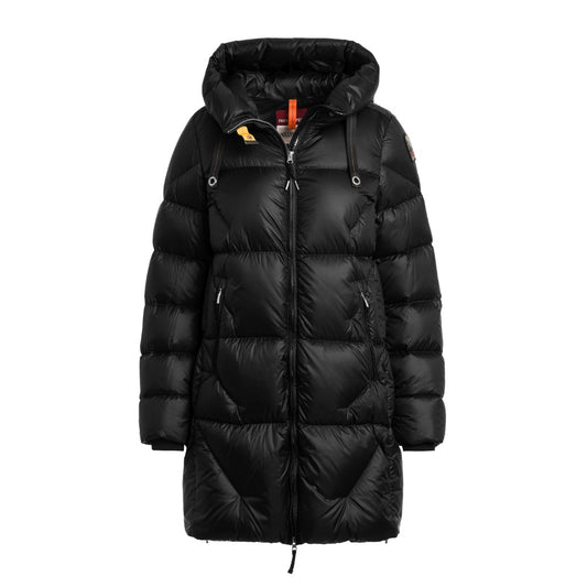 Parajumpers W Janet Hooded Down Jacket Black