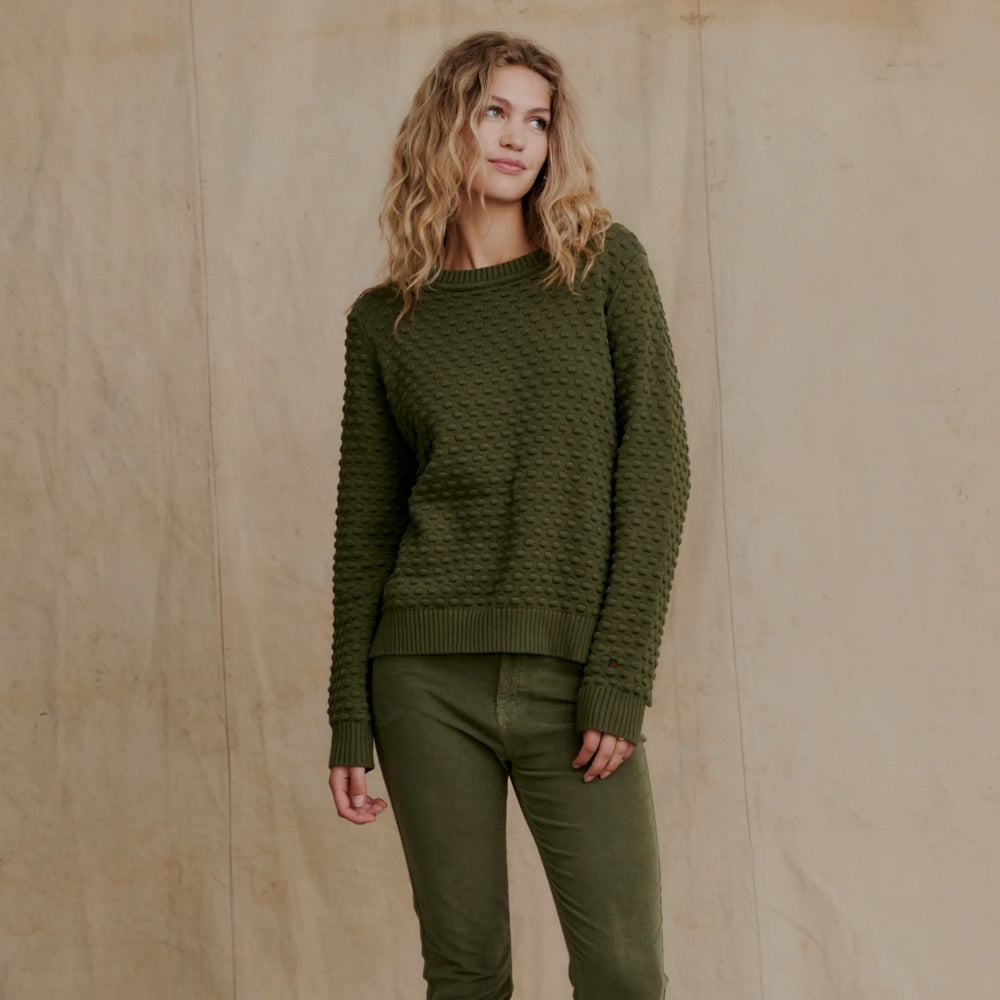 REDGREEN W Kay Knit Olive Green