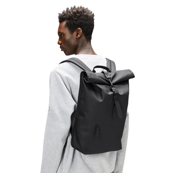 Rains U Rolltop Rucksack W3 Black