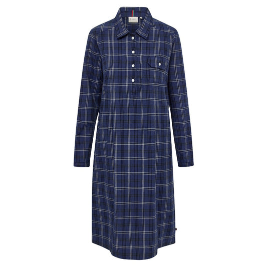 Redgreen W Douglas Dress Navy Check