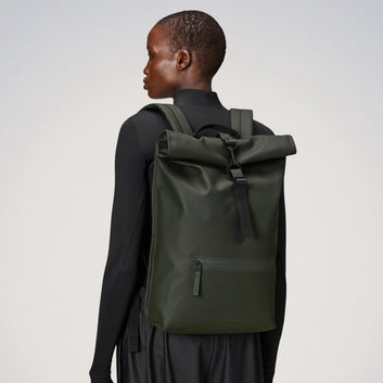 Rains U Rolltop Rucksack W3 Green