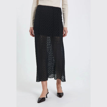 Norr W Rosalina Skirt Black