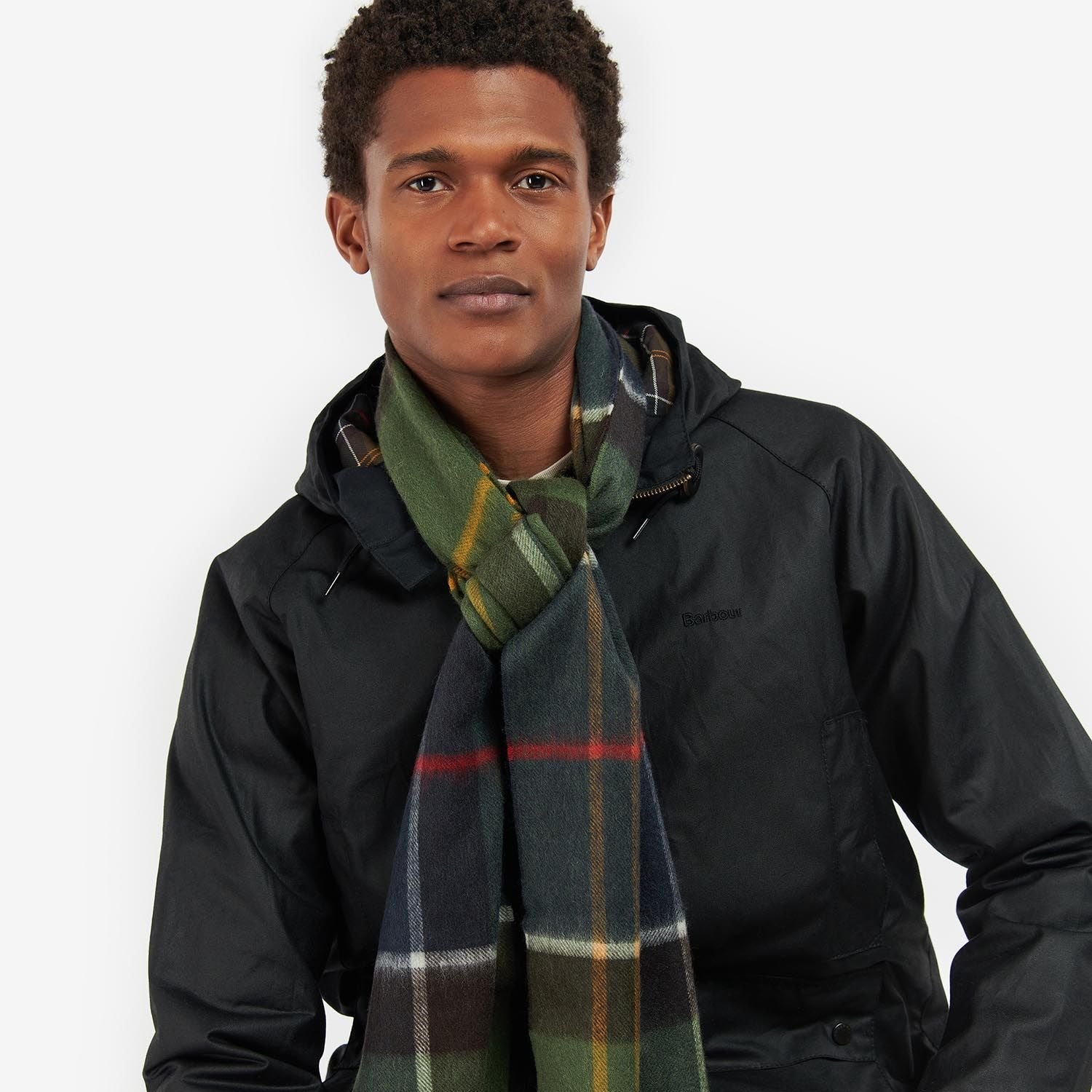 Barbour U Carrbridge Tartan Scarf Classic Tartan