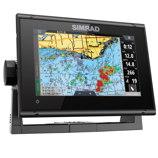 Simrad GO uden transducer, 7"