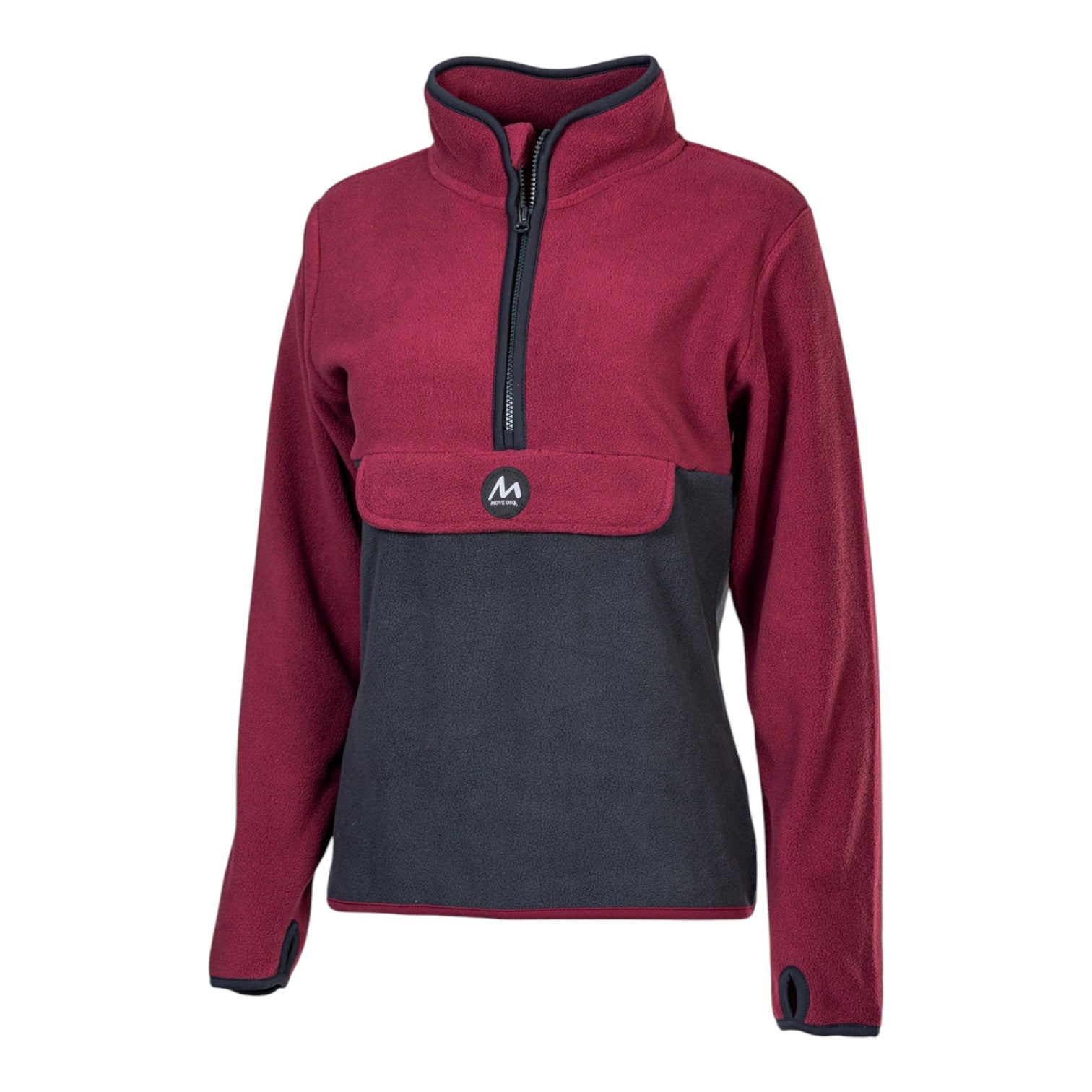 Move On W Gaupen Ladies Fleece Jacket Granite Plum