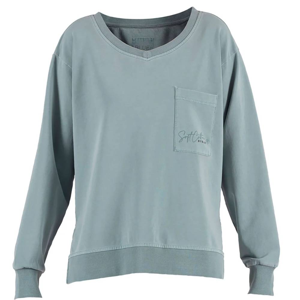 Blue Sportswear W Nori V-Sweatshirt