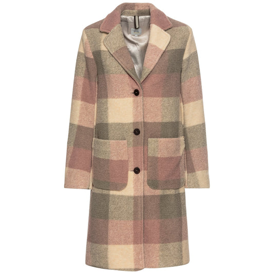 Camel Active W 4R09 Coat Pastel Check