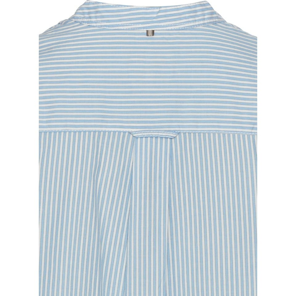 Camel Active W Skjortebluse Blue White Stripe