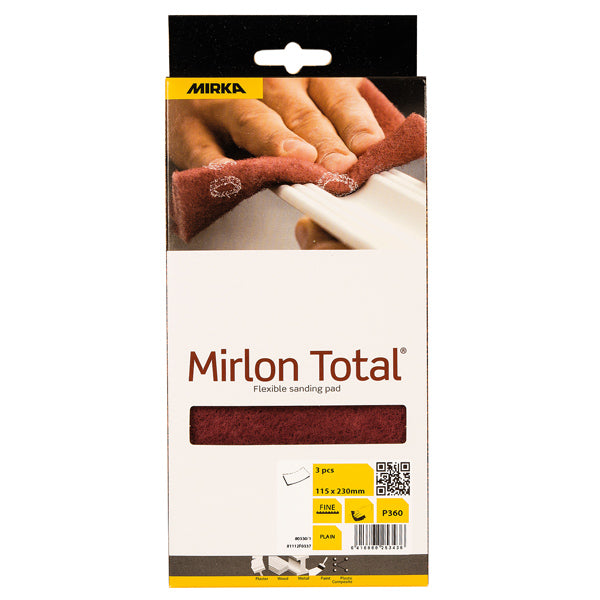 Mirka MirlonTotal slibesvampe 360, 3stk