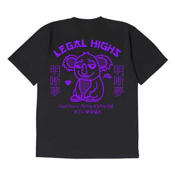 EDWIN U Legal Highs T-Shirt Black