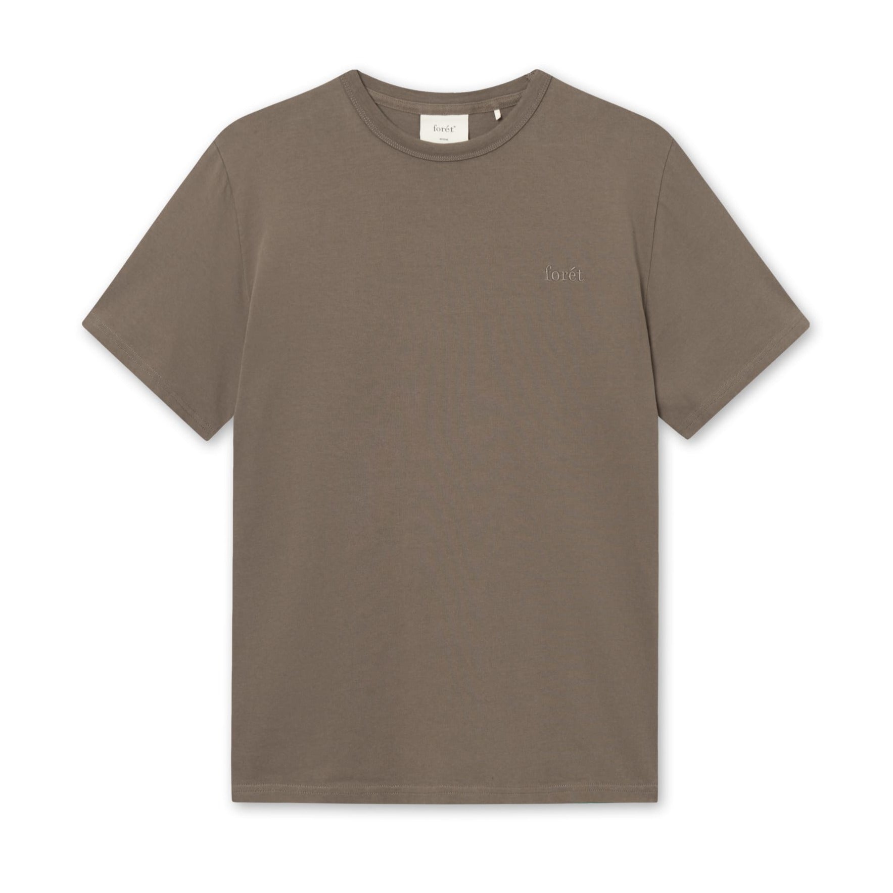 Forét M Oak T-Shirt Cold Brown