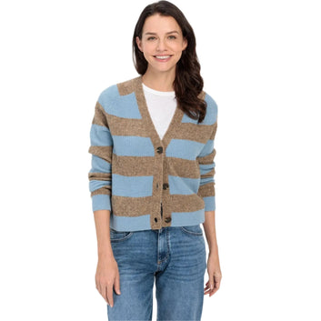 Camel Active W Cardigan Soft Blue