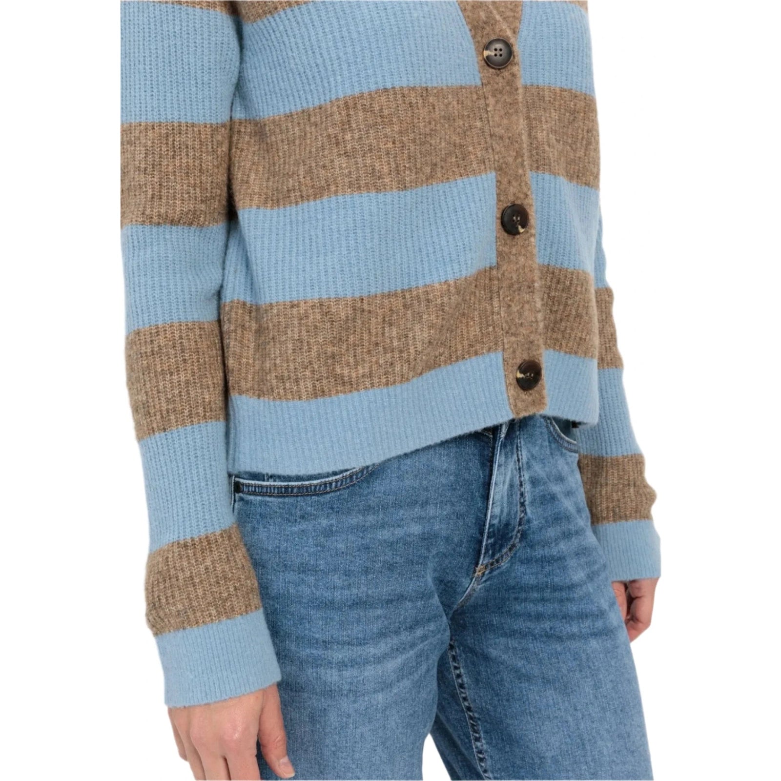 Camel Active W Cardigan Soft Blue