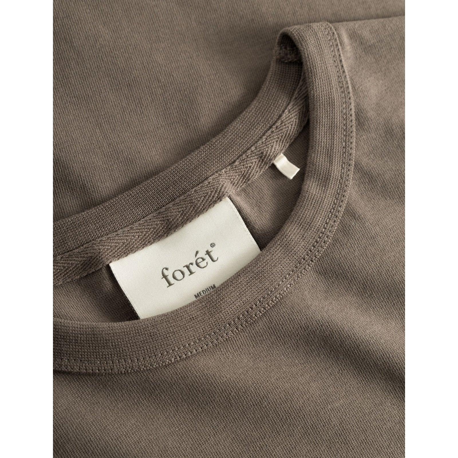 Forét M Oak T-Shirt Cold Brown