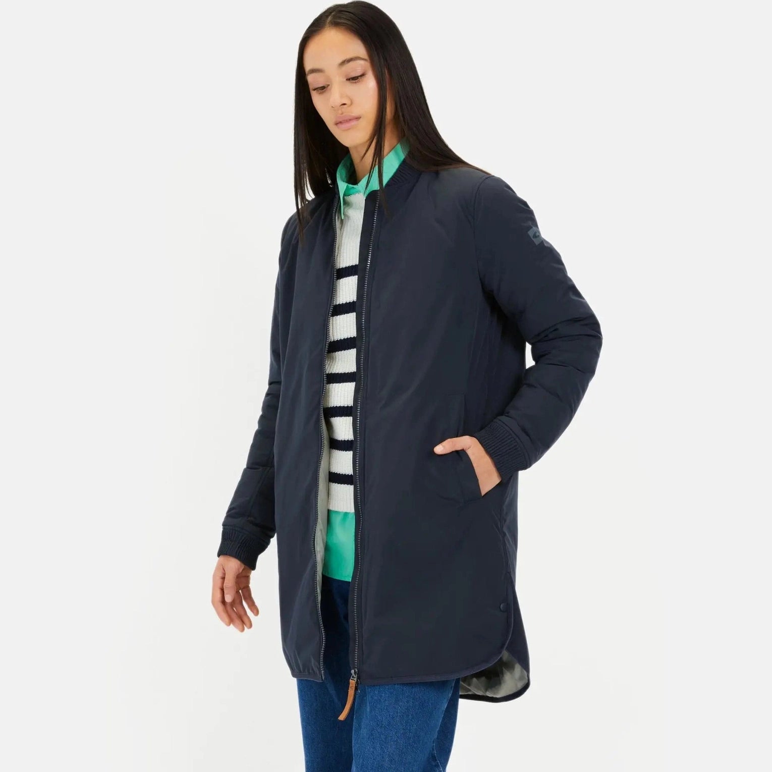 Camel Active W Coat Navy