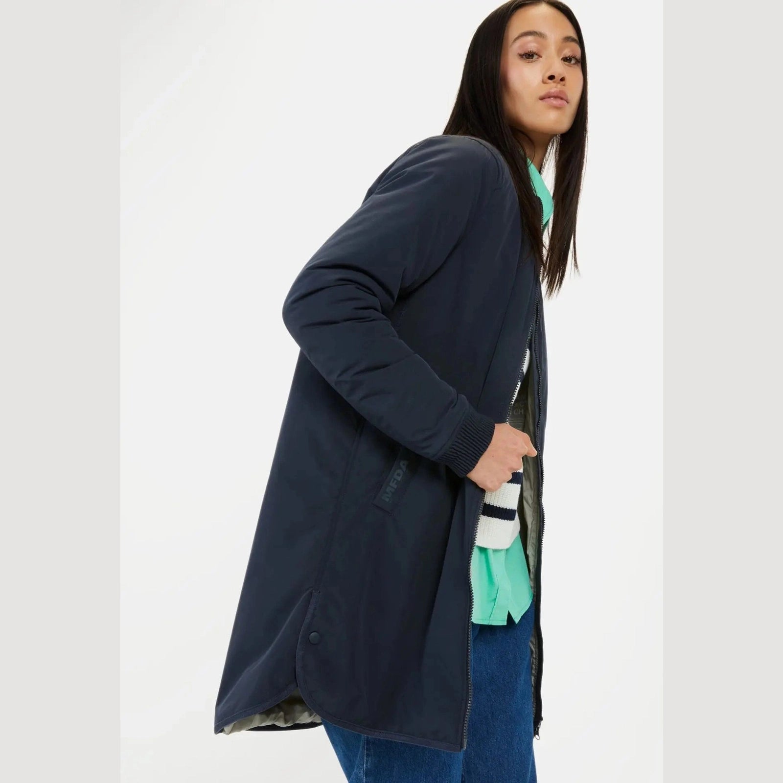 Camel Active W Coat Navy