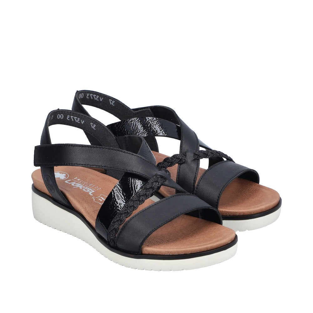 Rieker W Sandal m Remme Black