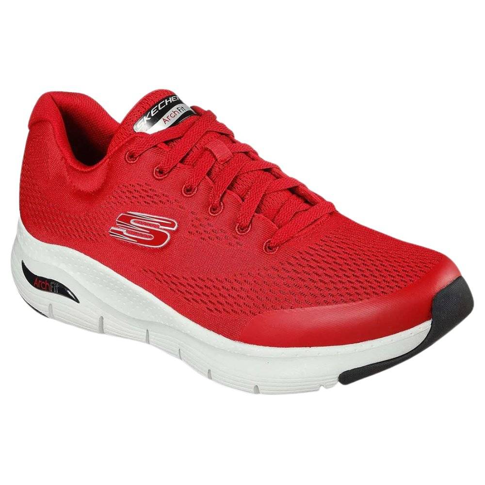 Skechers M Arch Fit Sneakers Rød