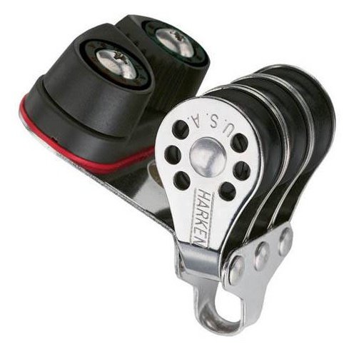 Harken Microblok 22 mm tripel Carbo-Cam