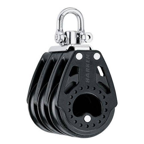 Harken Carbo Blok 75 mm tripel, svirvel