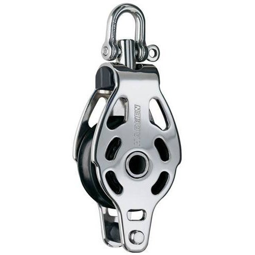 Harken ESP 57 mm Enkeltblok m. hundsvot, RF stål