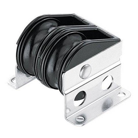 Harken Bulletblok 38 mm dobbelt, stående - 10 mm line