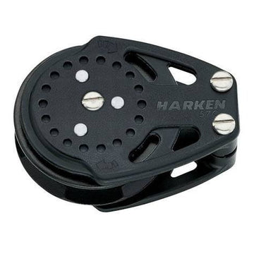 Harken Carbo Ratchamatic Blok 75 mm enkelt, skildpadde