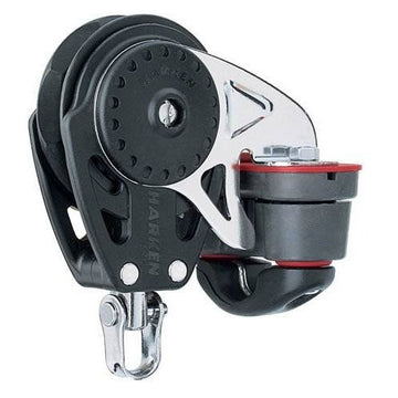 Harken Carbo Ratchamatic Blok 75 mm enkelt/svirvel/Cam