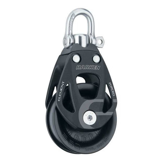 Harken Element blok 60 mm enkelt m. svirvel til 14 mm line