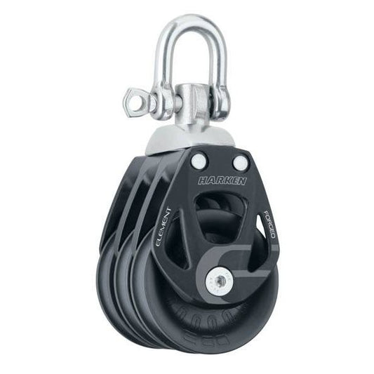 Harken Element blok 60 mm tripple m. svirvel - til 14 mm line