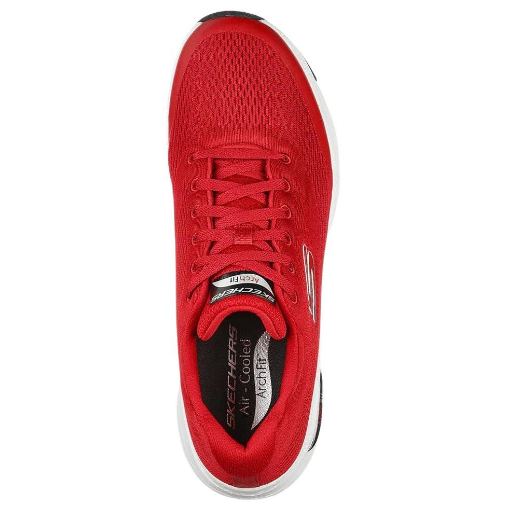 Skechers M Arch Fit Sneakers Rød